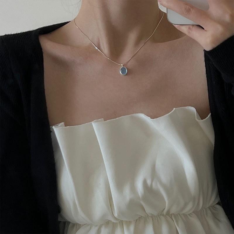 Vòng cổ đại dương Xanh Biển dành cho phụ nữ, choker thời trang mùa hè cao cấp, phụ kiện quà tặng, bán buôn 6