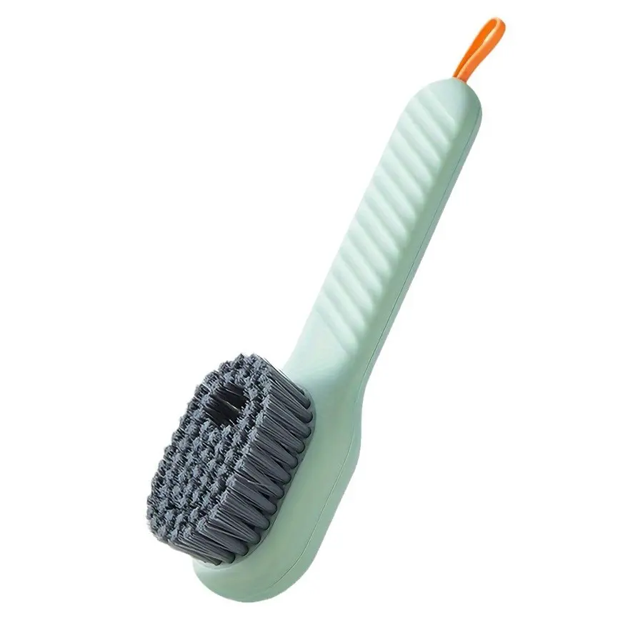 Brush, can add laundry detergent shoe brush, multifunctional shoe washing brush, household press type liquid outlet soft bristle laundry cleaning brush