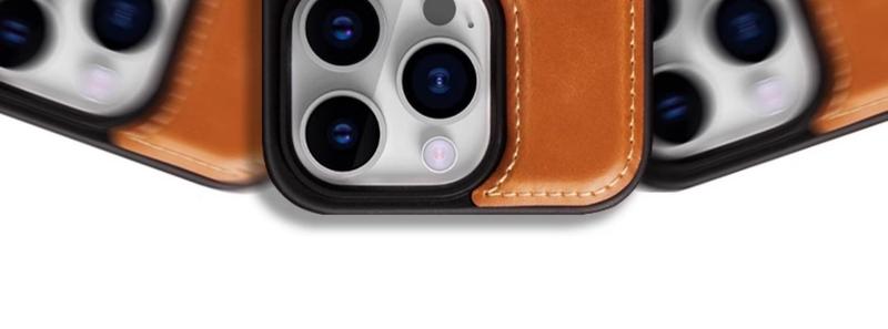 Product Introduction of Magnetic Phone Case, Luxurious Genuine Leather, Suitable for iPhone 12 13 14 15 16 Pro Max and 14 15 16 Plus, Magnetic Safety Protective Case, with P-shaped Fixing Ring, Stand Logo, Cut-out Back Cover 9