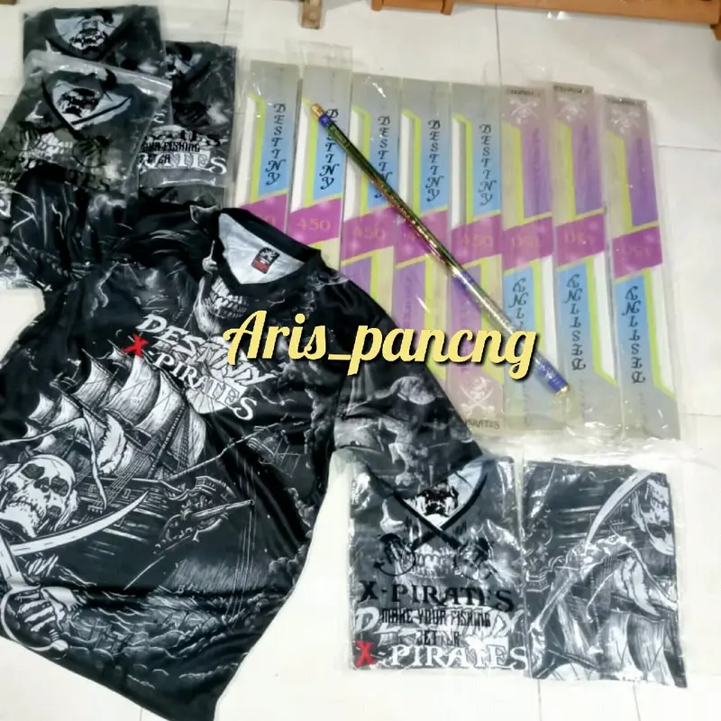 TEGEK DESTINY XPIRATES  450 & 540 KAKU RINGAN KUAT BONUS JERSEY 5
