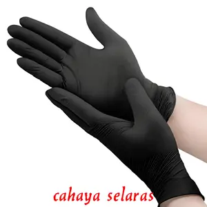 SARUNG TANGAN KARET HITAM | SARUNG TANGAN LATEX COOL BLACK