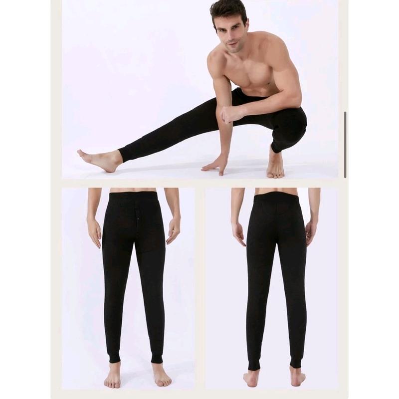 Quần legging giữ nhiệt nam lót nỉ siêu ấm 2083 Menswear