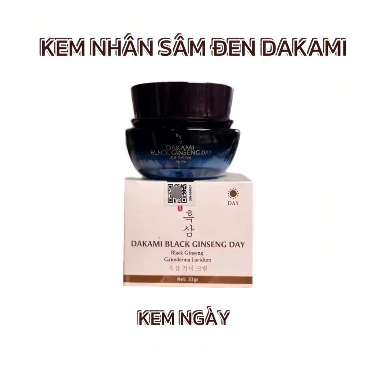KEM NGÀY NHÂN SÂM ĐEN DAKAMI Women Làm Đẹp Da Skincare Dưỡng Ẩm Da Chăm Sóc Da Nữ Kem Face