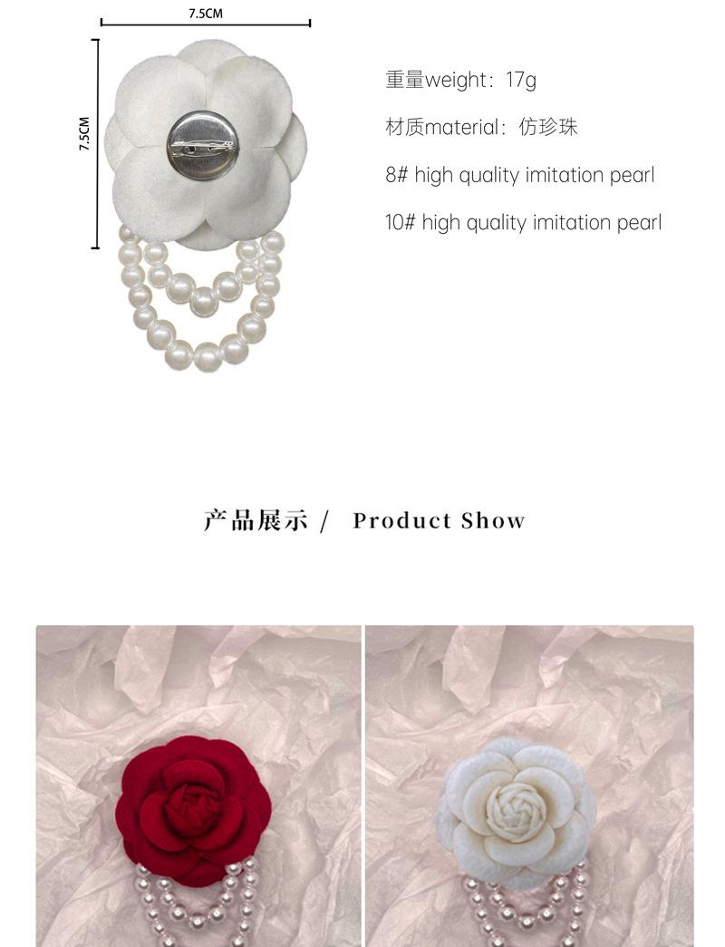 Product Introduction of Brooch Pin - Vintage Bridal Corsage with Scarf Holder Clip, Luxury Floral Blazer Accessory for Women, Antique-Inspired Rhinestone Scarf Clasp for Fall Winter Coat Embellishment 2