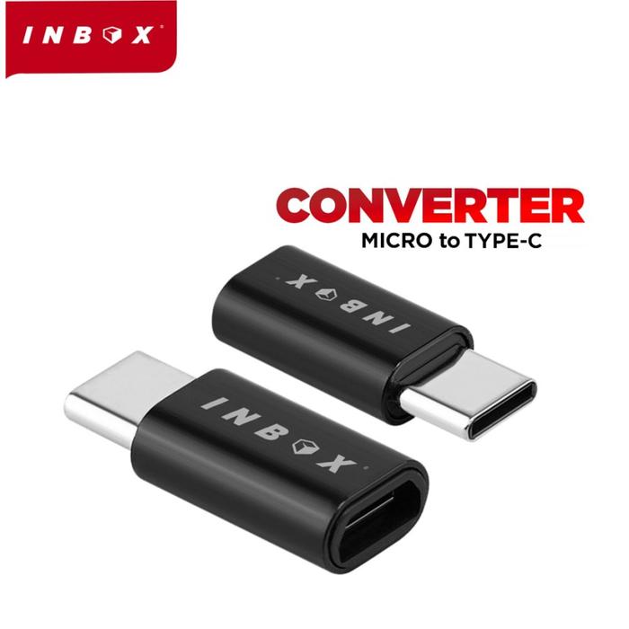 Promo INBOX Konektor Micro USB to Type C Micro USB to Type C Micro USB ...