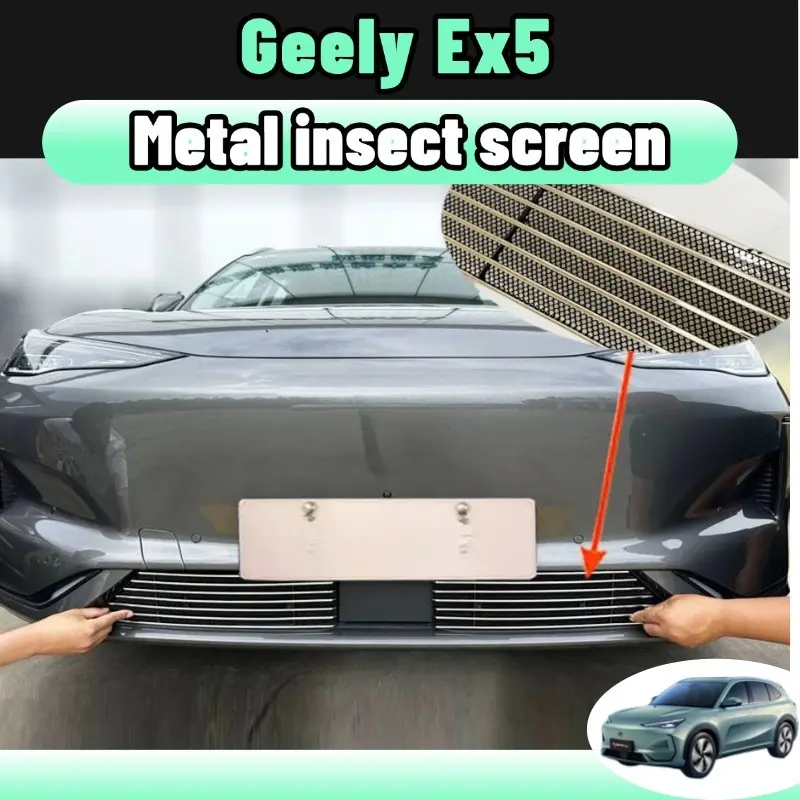 Geely EX5 front bumper/body kit with modified grille insert, bright ...