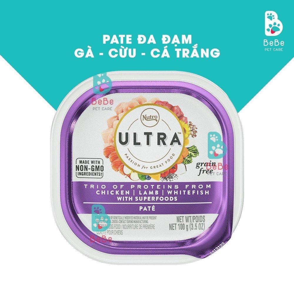 Pate NUTRO ULTRA Cao Cấp - Bữa Ăn Thượng Hạng Cho Chó Mọi Lứa Tuổi
