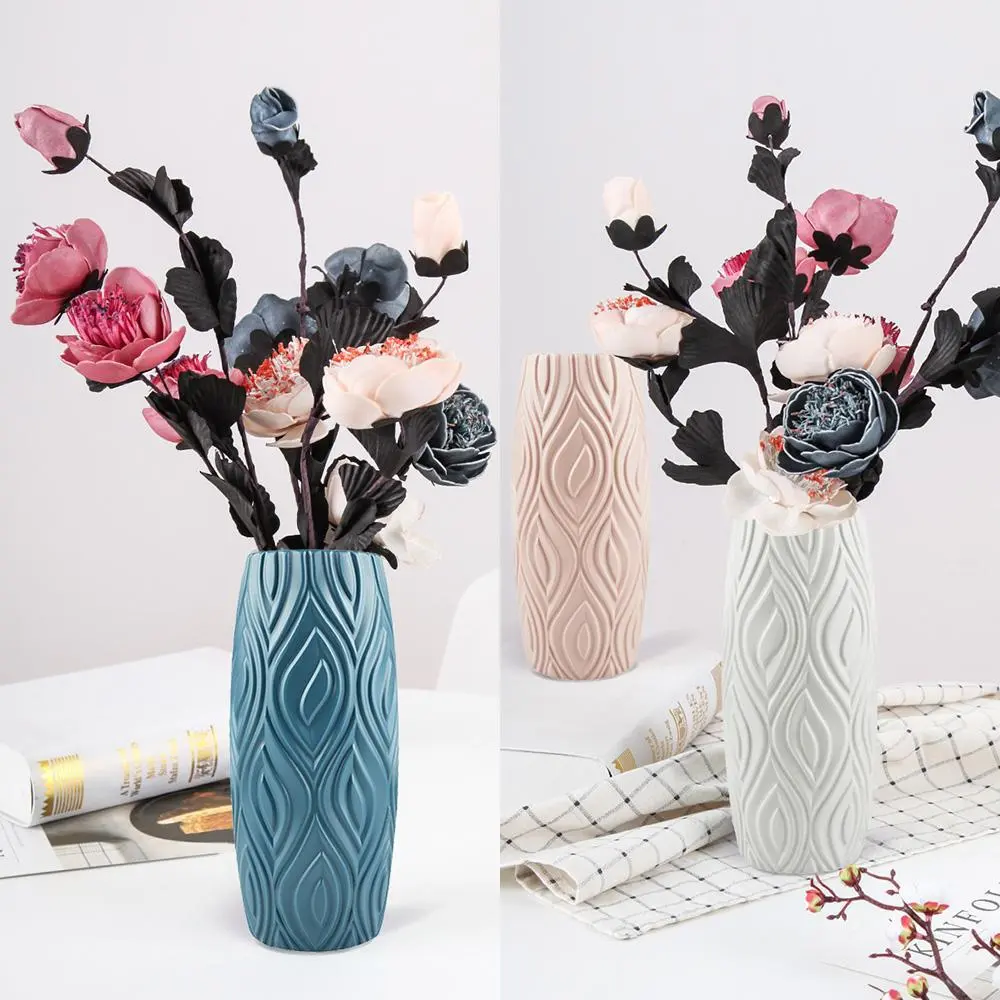Vase is not fragile plastic home decoration Nordic flowerpot