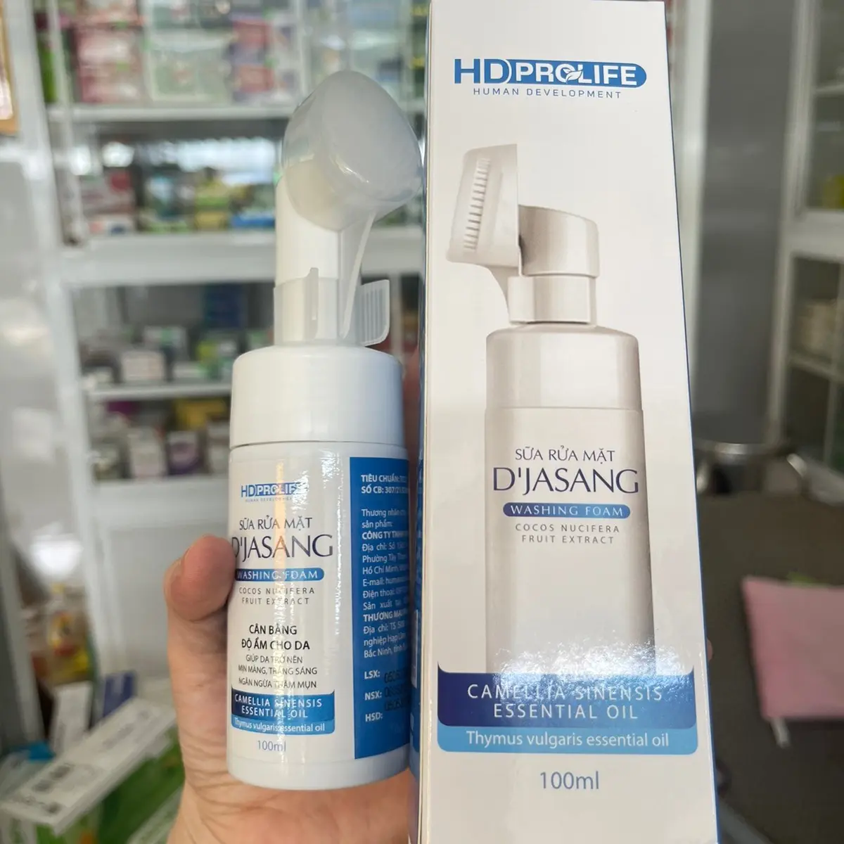Sữa Rữa Mặt D'JASANG Cân Bằng Độ Ẩm Cho Da 100ml