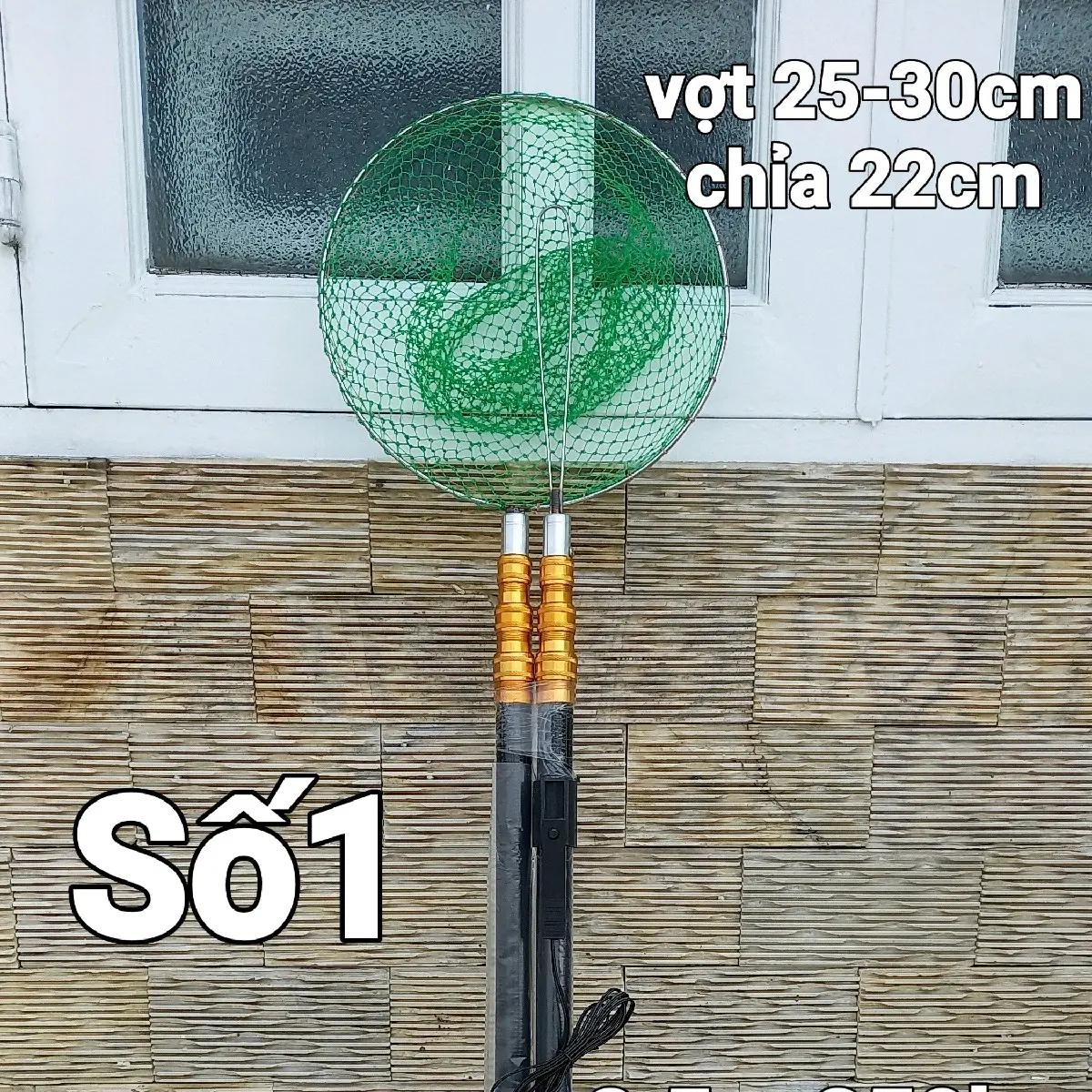 Cặp Cần vợt 2.5m 3.2m tặng kèm cò và đế  vợt cá , vợt xúc cá ,vợt vớt ốc  vớt tôm cua ,vợt bắt cá ,fishing
