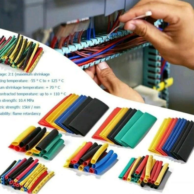 Kabel Bakar Pengganti Isolasi Kabel 530 Pcs Terlaris 2