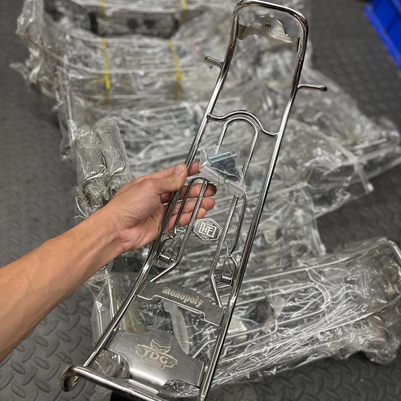 ￼Baga Xuồng inox gắn cho các dòng xe  Wave Rs,s100, Wave zx, Wave A110, Future Led, Fu mập, Fu neo, Rsx,... Phụ Kiện Phụ Tùng