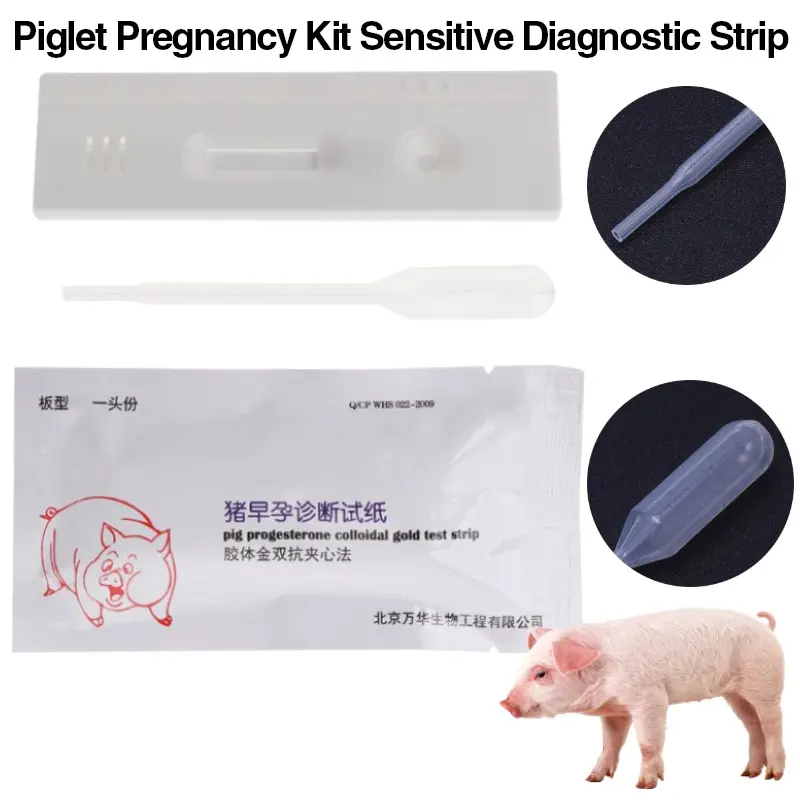 Piglet Pregnancy Diagnostic Strip Kit Sensitive Early Pregnancy Test Kit Pet Pregnant Detective
