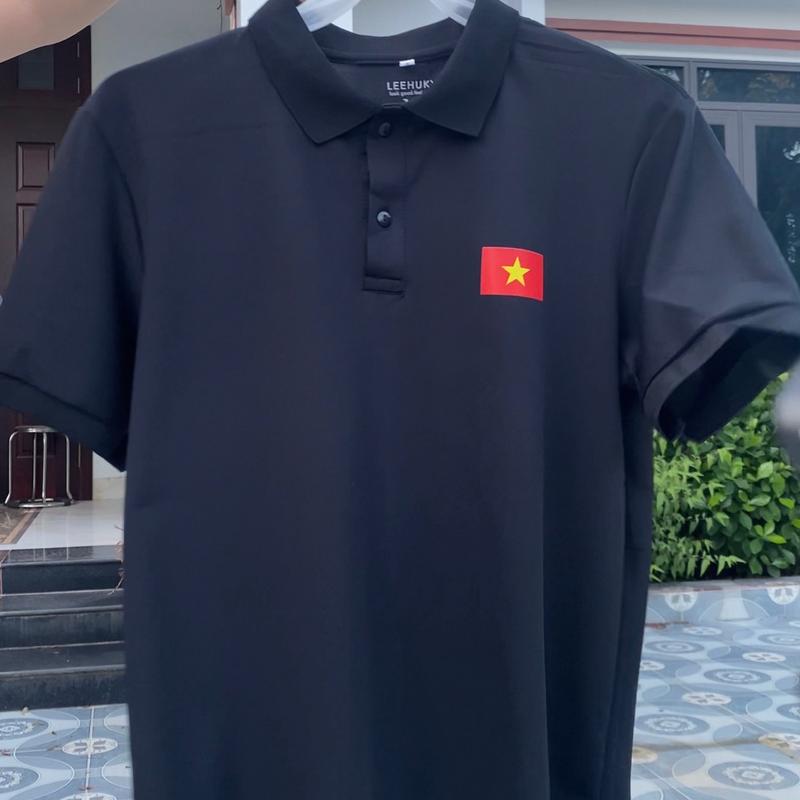 Áo cổ tròn Hoàng sa Trường Sa, bản đồ Việt Nam, áo in cờ tổ quốc, áo cộc tay có cổ  Shirt Menswear 5