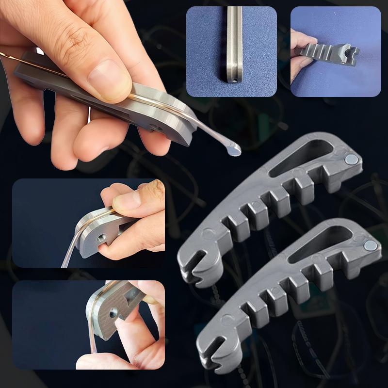 Bộ dụng cụ chỉnh gọng kính đa năng, sửa chữa gọng kính bị cong và lệch, tự sửa chữa, nhiều kích cỡ.