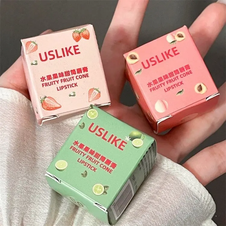 Son Dưỡngôi Hình Que Kem Chanh/ Đào 2àu Lựa Chọn Uslike 6
