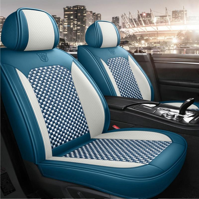 Car Front Seat Cover, Faux Fur Car Seat Protector, Comfortable Breathable Car Seat Protective Cover, Universal Car Interior Accessories for Most Cars 3