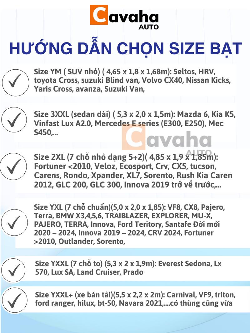 Product Introduction of Bạt Phủ Ô Tô Rằn Ri Vải Dù Cao Cấp 14
