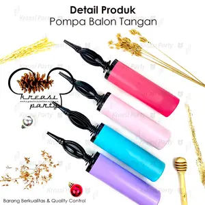 Pompa Balon / Pompa Tangan Manual / Pompa Balon Foil / Pompa Balon