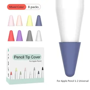 Pencil Cover Stylus Pen Tip Protective Case Silicone Waterproof Pencil Tip Case