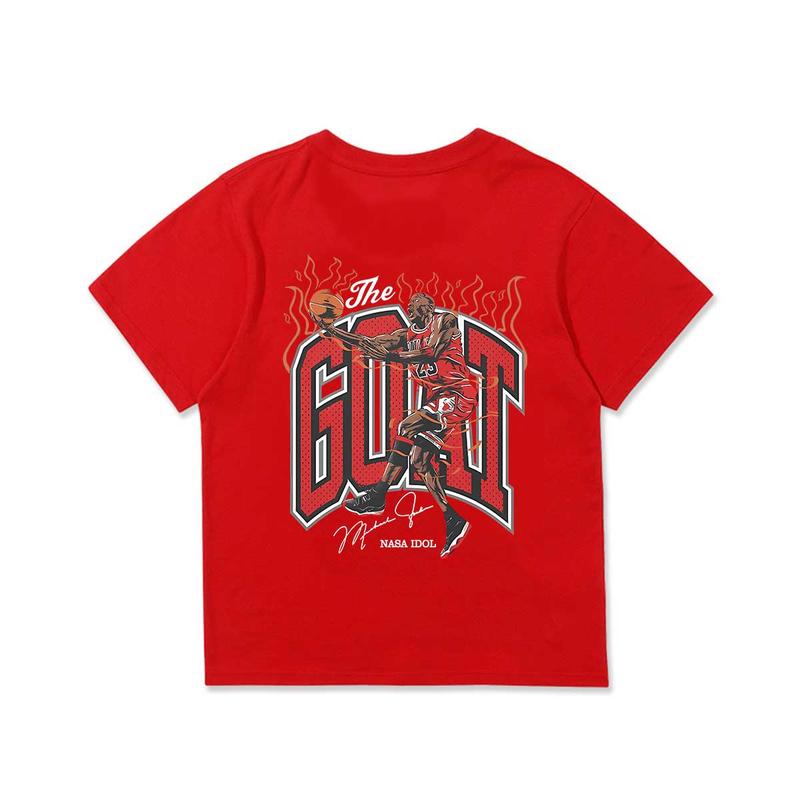 Tshirt Kaos Baju Anak 6-13 Tahun Unisex Lengan Pendek Fashion Sablon Plastisol COD - K054 6