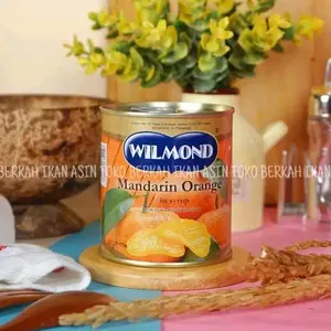 Wilmond Mandarin Orange In Syrup 312gr / Buah Jeruk Mandarin Kaleng