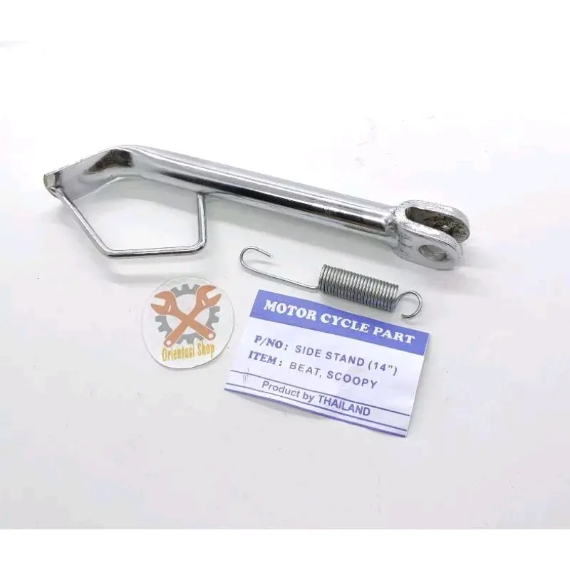 Standar Samping Chrome Ring 14 Honda Beat Scoopy Vario 150 New