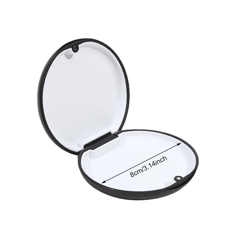 Product Introduction of Black Mirrorless Magnetic Invisible Braces Storage Box New Orthodontic Braces And Orthodontic Retainer Box 0