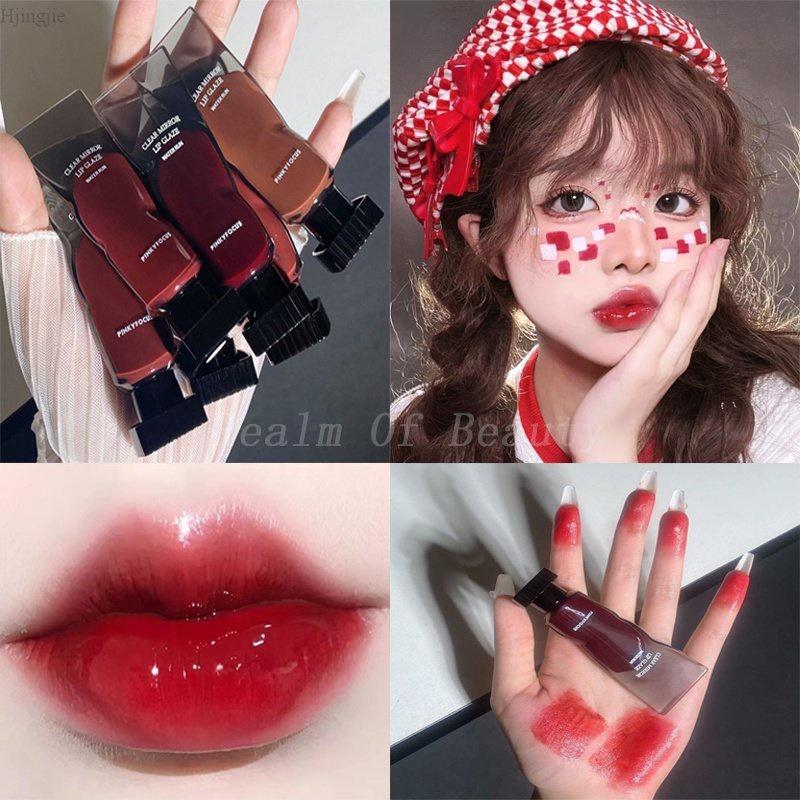 Son Bóng Pinky Focus Bền Vững Không Dễ Phai Nữ Trang Điểm Mỹ Phẩm Cosmetic Son Môi