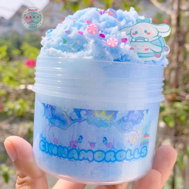 Cinamarol Cloud Slime 200ml - Slime Mây Màu Xanh Da Trời Siêu Đẹp và Mịn Đồ Chơi
