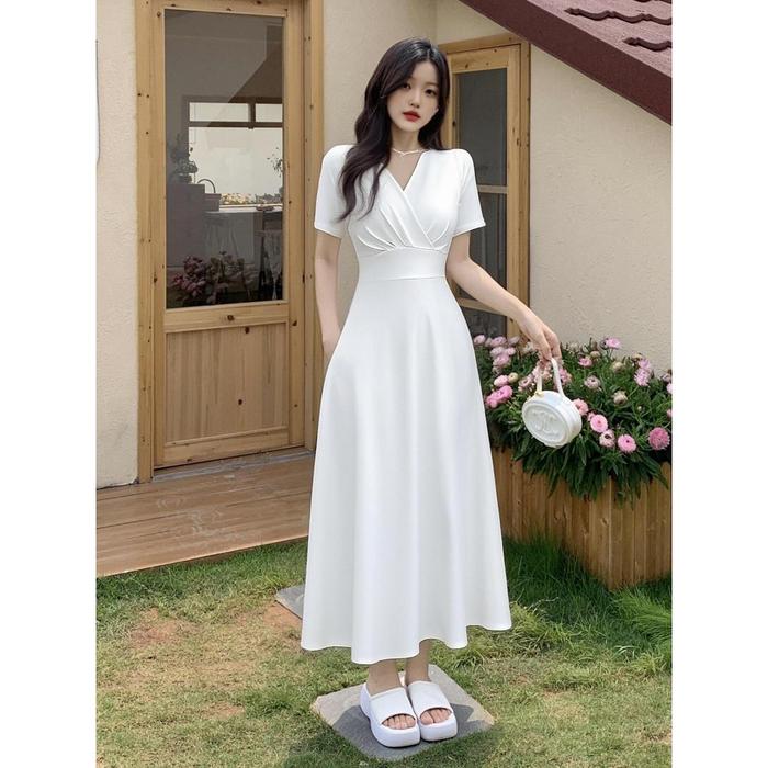 Promo 25017 Long Dress Putih Lengan Panjang Korean Style Fairy Dress Kondangan Kekinian Pesta Wanita Casual Dress Simple Elegan Terbaru 2026 - 7892-white, L - Kota Administrasi Jakarta Utara - Emitabloom8899 | Tokopedia Promo 25017 Long Dress Putih Lengan Panjang Korean Style Fairy Dress Kondangan Kekinian Pesta Wanita Casual Dress Simple Elegan Terbaru 2026 - 7892-white, L - Kota Administrasi Jakarta Utara - Emitabloom8899 | Tokopedia