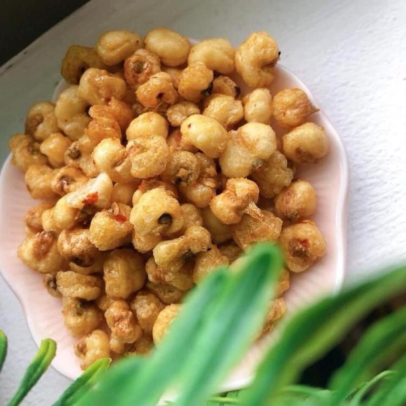  500 Gram Ngô Giòn Xóc Mắm Cay   Ngô Nếp Cay Mặn Giòn Xốp  Thơm Ngon Snack Thức Ăn Ăn Vặt Food 