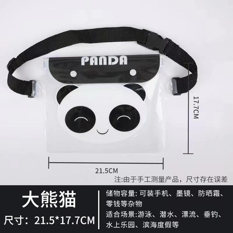 Product Introduction of Touch Screen Water-Proof Bag Splash Festival Mobile Phone Bag Beach Drifting Outdoor Mobile Phone Waterproof Waist Bag Beach Diving Waist Bag 11