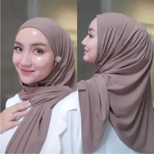 HS - Hijab Segitiga Instan Jersey Super Jilbab Instan Jersey Premium