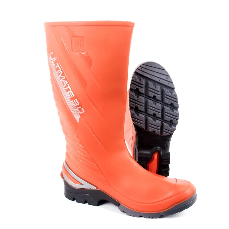 Sepatu Boot Tinggi AP 2015 ULTIMATE AP Boots Hitam Abu Hijau Orange Anti Slip Lentur Lokal Karet Shoes 4