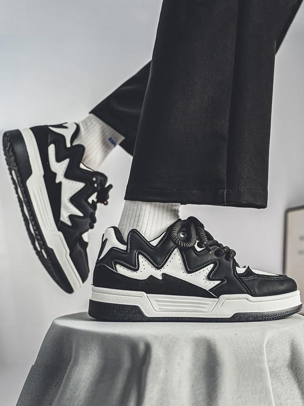 Fashionable Patch Low Top Skate Sneakers As Birthday Gift, Summer 2024 Casual Trendy Y2k Sports Skate Shoes, Designer Skate Shoes for Outdoor 8