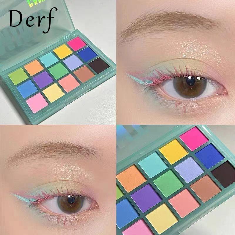 Bảng Phấn Mắt Macaroon, 15 Màu, Bảng Màu Mơ, Hoàn Thiện Lì Màu, Thích Hợp Trang Điểm Châu Âu Và Châu Mỹ, Bảng Phấn Mắt Trang Điểm Khói
