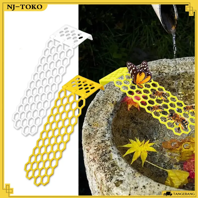 Floating Bee Ladder PP Floating Bee Water Ladder Station For Pond Any Swimming Pool Bird Bath