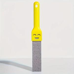 Cepillo para Inodoro de Pomice con Mango, 1 Unidad de Almohadilla de Fregado Duradera, Cepillo de Limpieza para Tazón del Inodoro, Herramienta de Limpieza para Baño