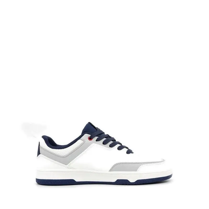 Airwalk Brue Men's Sneakers- White/Grey/Navy Max
