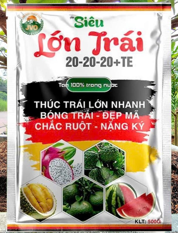 Phân bón Siêu Lớn Trái từ cộng hòa liên bang Đức JVO66 NongNghiepVietNhat phân bón