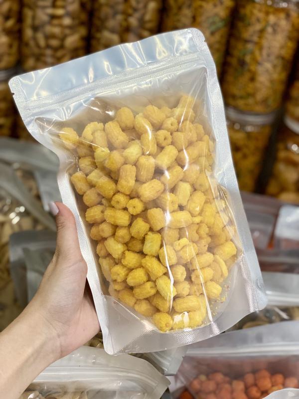 Nui chiên giòn, nui sấy tẩm gia vị 250Gr