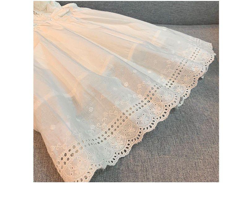 Product Introduction of Váy Bé Gái, Trang Phục Trẻ Em, Váy Ba Lỗ Mỏng Mùa Hè, Váy Trắng Cho Em Bé Gái, Váy Công Chúa Sành Điệu, Thích Hợp Cho Bé Gái Hơn 1,000 Lần Lặp Lại, [Khách Hàng Lặp Lại Hơn 1,000] váy  labubu  cho  bé  gái váy  đen  cho  bé  gái  đi  tiệc didi  kids 4