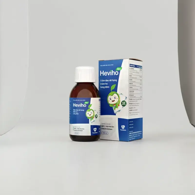 [MUA 2 ĐƯỢC 3] Heviho - Siro ho Viện Hàn lâm - Combo 2 chai Siro Heviho - Chai 100ml 2