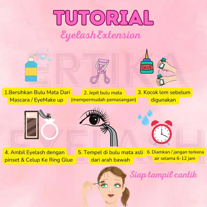 Extra Lentik dan Tebal Bulumata Tanam knotfree 7