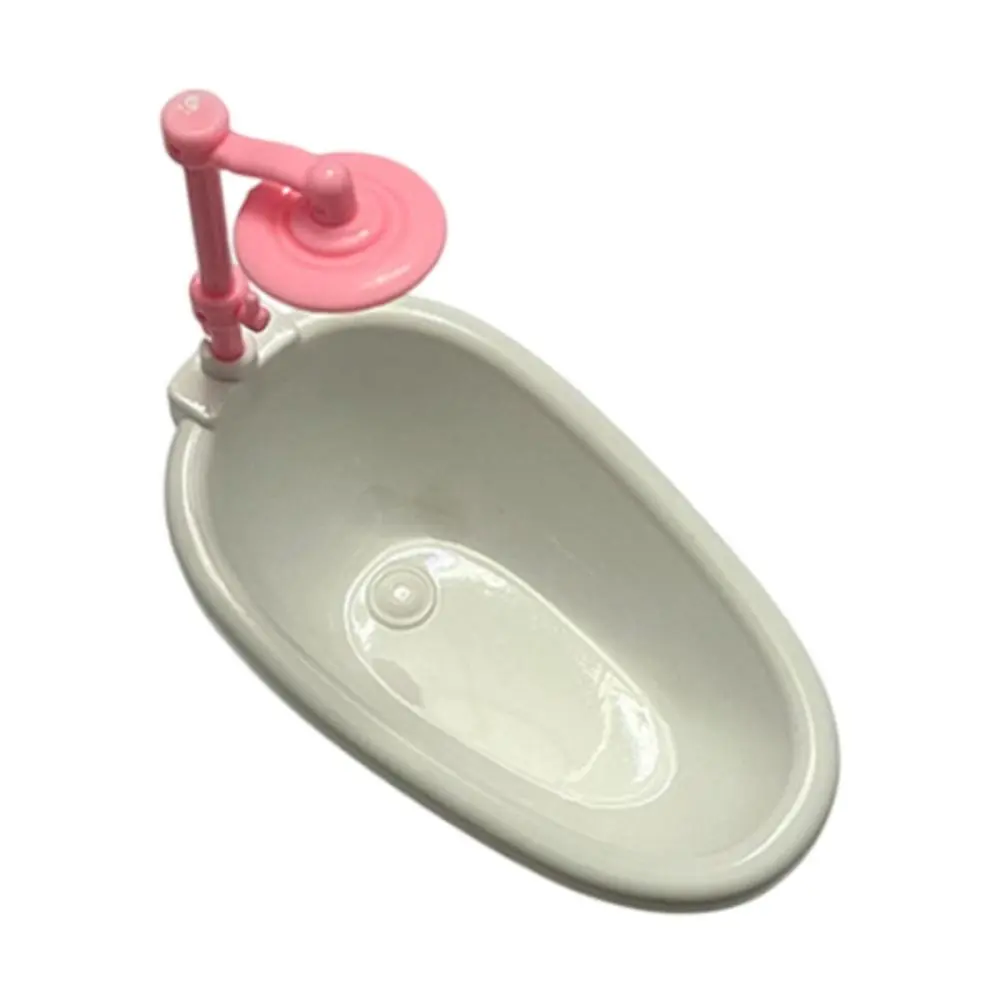 Bồn Tắm Nhà Búp Bê, Đạo Cụ Chụp Ảnh Mô Phỏng, Phụ Kiện Tự Làm, Đồ Nội Thất Thu Nhỏ Thực Tế, Thích Hợp Để Nhập Vai Và Đồ Nội Thất