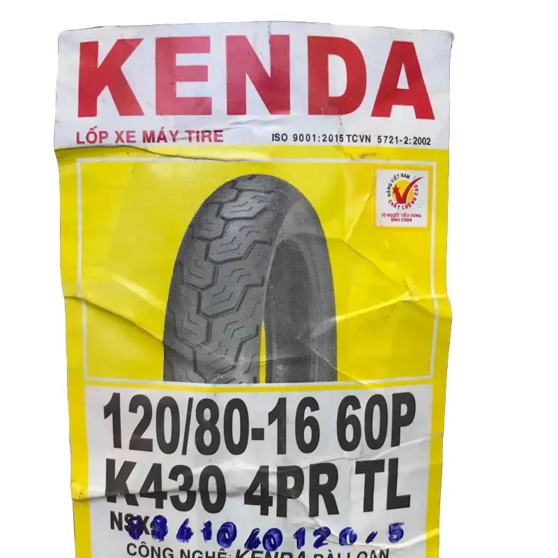 lốp xe máy hiệu KENDA 120 80 16 lốp sau xe Sh vỏ sau xe sh giá sỉ Phụ Kiện Phụ Tùng