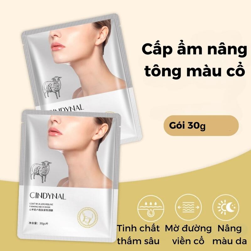 Product Introduction of Mặt Nạ Cấp Ẩm Tay Chân Cổ Cindynal Dưỡng Trắng Da, tẩy da chết từ tinh chất sữa dê, ủ chân, tay hàng ngày Cocoon 69