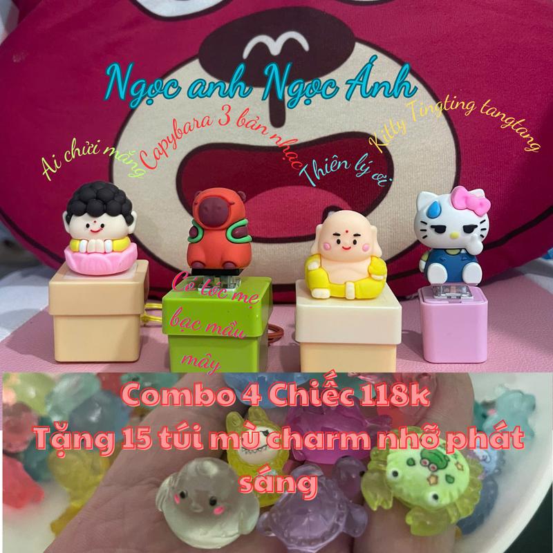 Móc Khóa Phật Tụng Hài Hước ( Móc Khoá Thiên Lý Ơi ) Bản Tiếng Việt Giúp Healing Siêu Dễ Thương