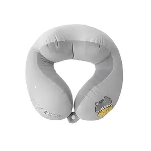 Bantal Leher Terbaru Lucu Bantal Sandaran Mewah Tidur Busa Travel Portabel Mobil Pesawat Bus Kereta Kantor Cute Neck Pillow Car